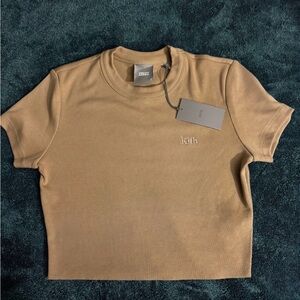 Kith Beige Crewneck Tee